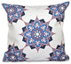Rhapsody, Geometric Print Pillow, Blue, 20"x20"