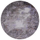 Ahgly Company Indoor Round Mid-Century Modern Area Rugs, 5' Round