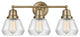Innovations 623-3W-BB-G172 3 Light 23" Bath Vanity Light, Brushed Brass
