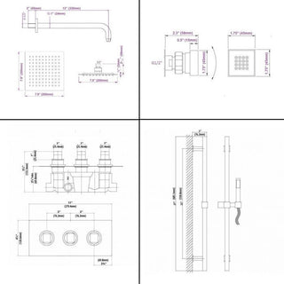 Reno Shower Set BST14