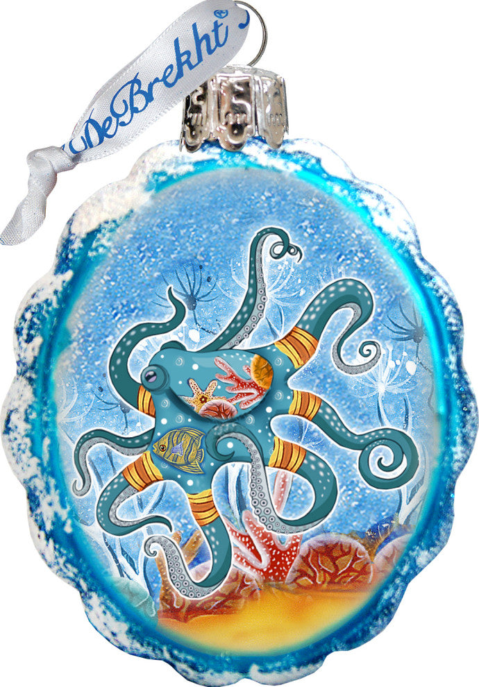At The Sea, Set of 3 Ornaments
