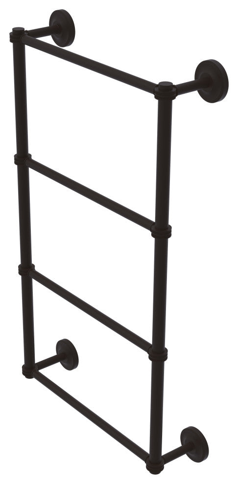 Prestige Regal 4-Tier 24" Ladder Towel Bar with Dotted Detail, Oil Rubbed Bronze