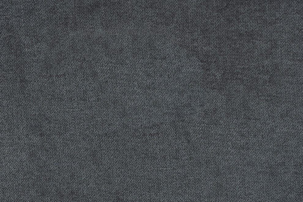 Sabella Dark Gray and Light Gray Two-Tone Fabric 7-Piece Reclining Sectional