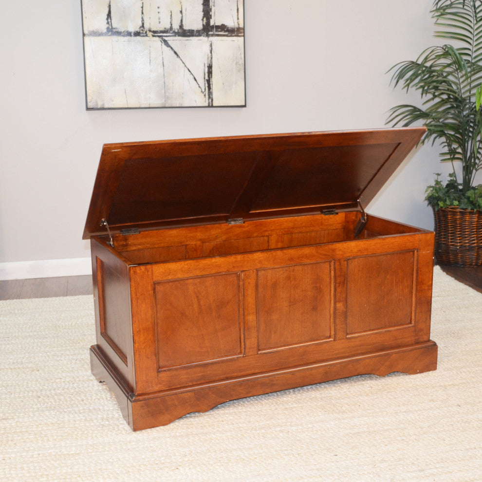 Camden Blanket Chest, Chestnut