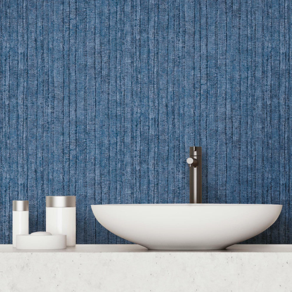 Crackled Stria Texture Peel & Stick Wallpaper