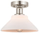 Innovations 616-1F-SN-G131 1 Light 8.375" Flush Mount, Brushed Satin Nickel