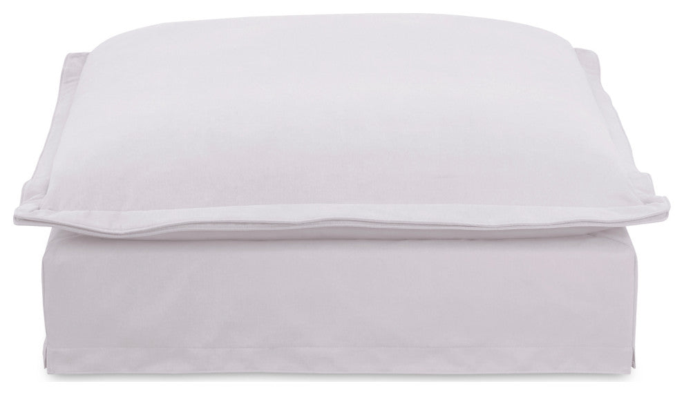 Olivia Ottoman White