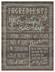"Ingredients For Life I" Digital Paper Print by Mary Urban, 38"x50"