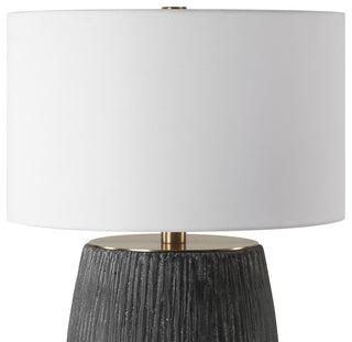 Uttermost Americana Aged Black Table Lamp