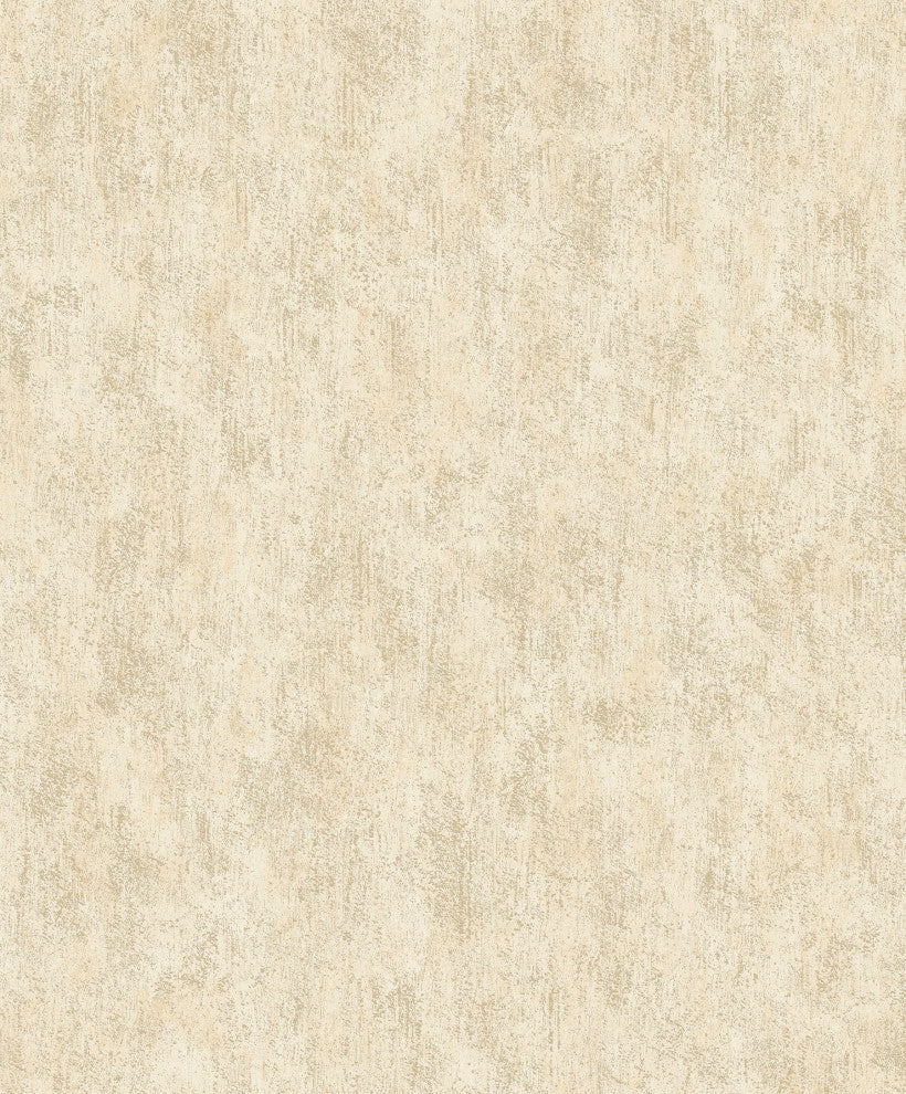 Gold on Silver Shimmering Patina Wallpaper