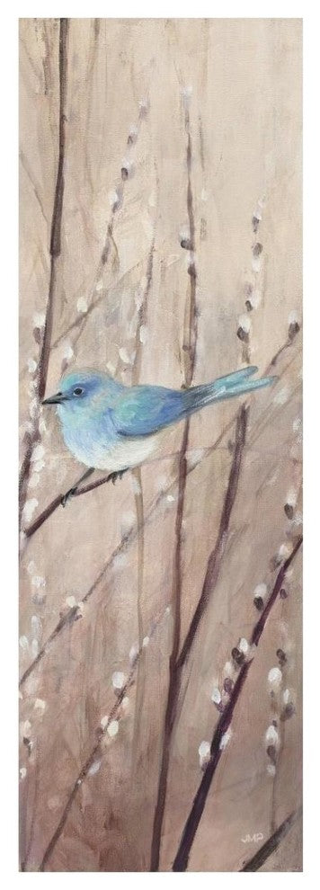 "Pretty Birds" Digital Paper Print by Julia Purinton, 20"x56"