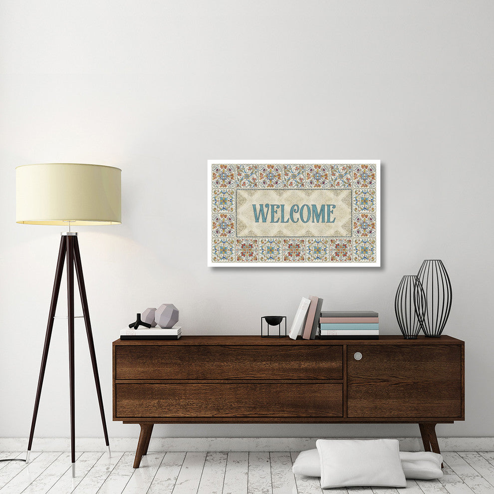 "Mediterranean Flair XVII" Digital Paper Print by Daphne Brissonnet, 42"x26"
