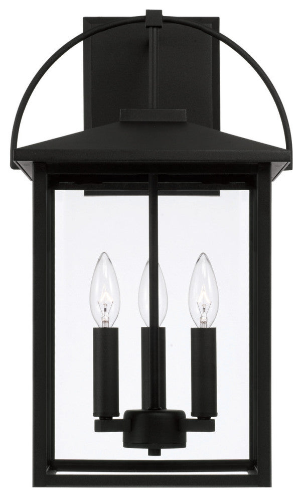 Capital Lighting 948031 Bryson 3 Light 20" Tall Wall Sconce - Black