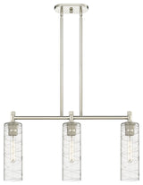 Crown Point 3 30.5" Island Lighting Polished Nickel