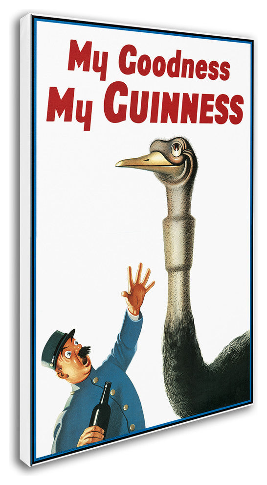 Guinness Brewery ''My Goodness My Guinness I'' Canvas Art, 16"x24"