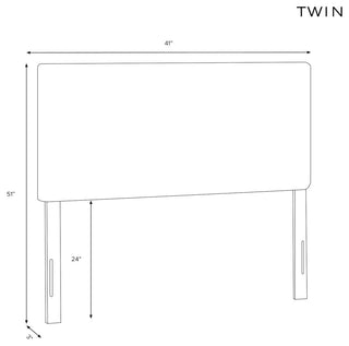 Ana King Square Headboard, Zuma Pumice