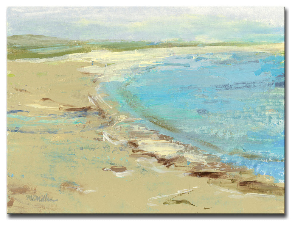 Vacations' Canvas by Leslie Owens, 16"x12"