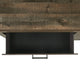 Picket House Furnishings Beckett Bookcase Panel 6PC Bedroom Set with Bluetooth