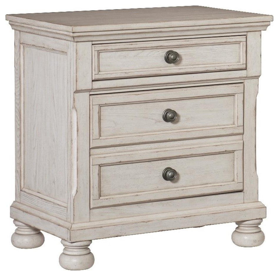Lexicon Bethel Nightstand in Antique White