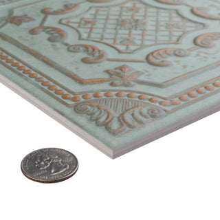 Fitz Green Ceramic Wall Tile