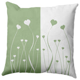 Growing Love Decorative Throw Pillow, Fresh Green, 16"x16"