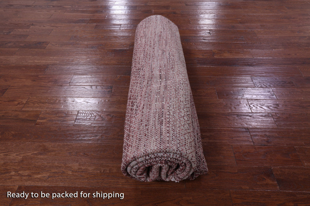 9' 2" X 12' 0" Hand Knotted Savannah Grass Wool Rug - Q13418
