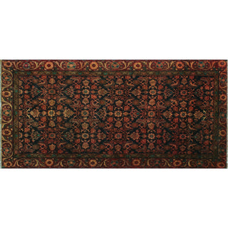 Semi Antique Hadiiye Rust Runner, 4'6x9'6