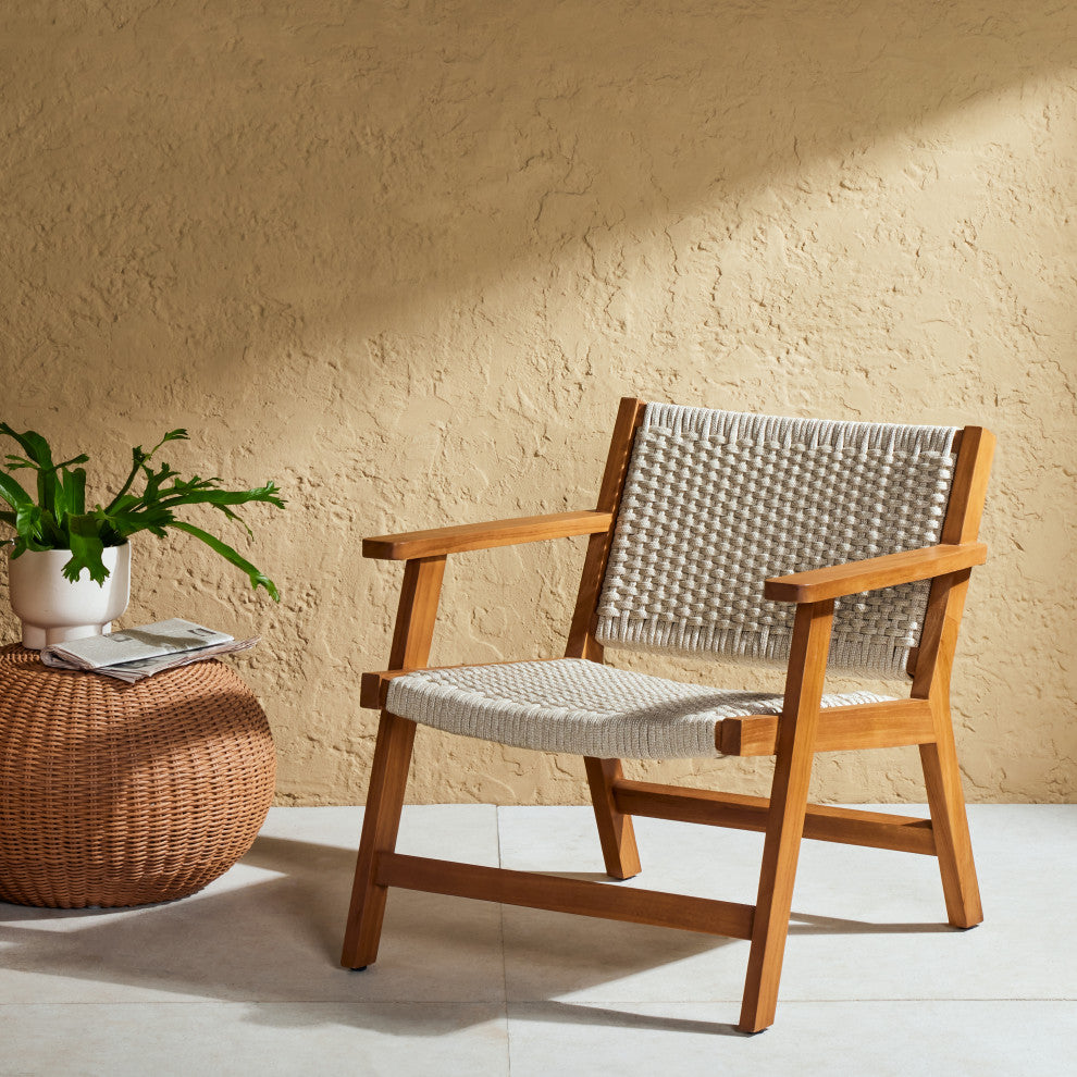 Delano Outdoor Chair-Natural Teak