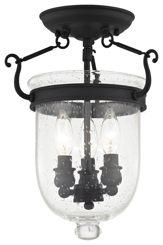 Jefferson Ceiling Mount, Black