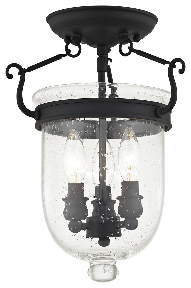 Jefferson Ceiling Mount, Black