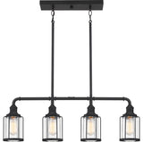Ludlow 4-Light Island Light, Earth Black