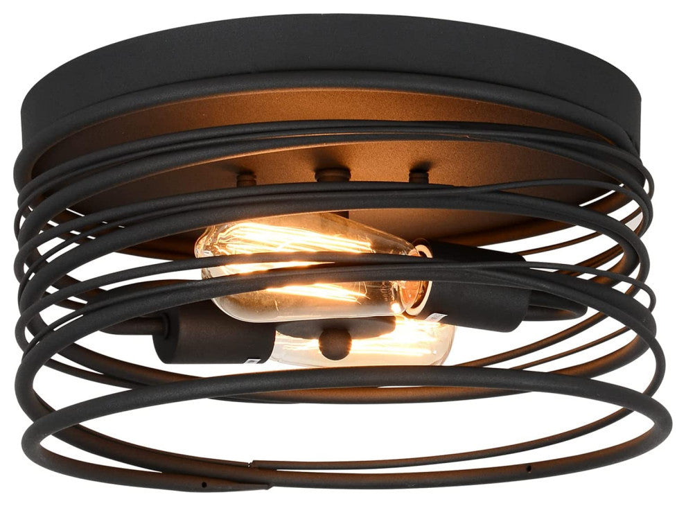 Farmhouse ceiling lighting fixture black industrial ceiling lamp