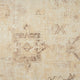 Ayla Beige Traditional Motif Waterproof Area Rug, 2' X 5'