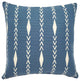 Dimaond Ray Mineral Blue Throw Pillow 20x20