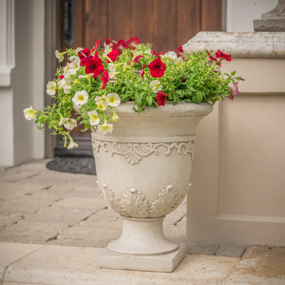 GDF Studio Floriana 20" Ancient Roman Design Urn Planter