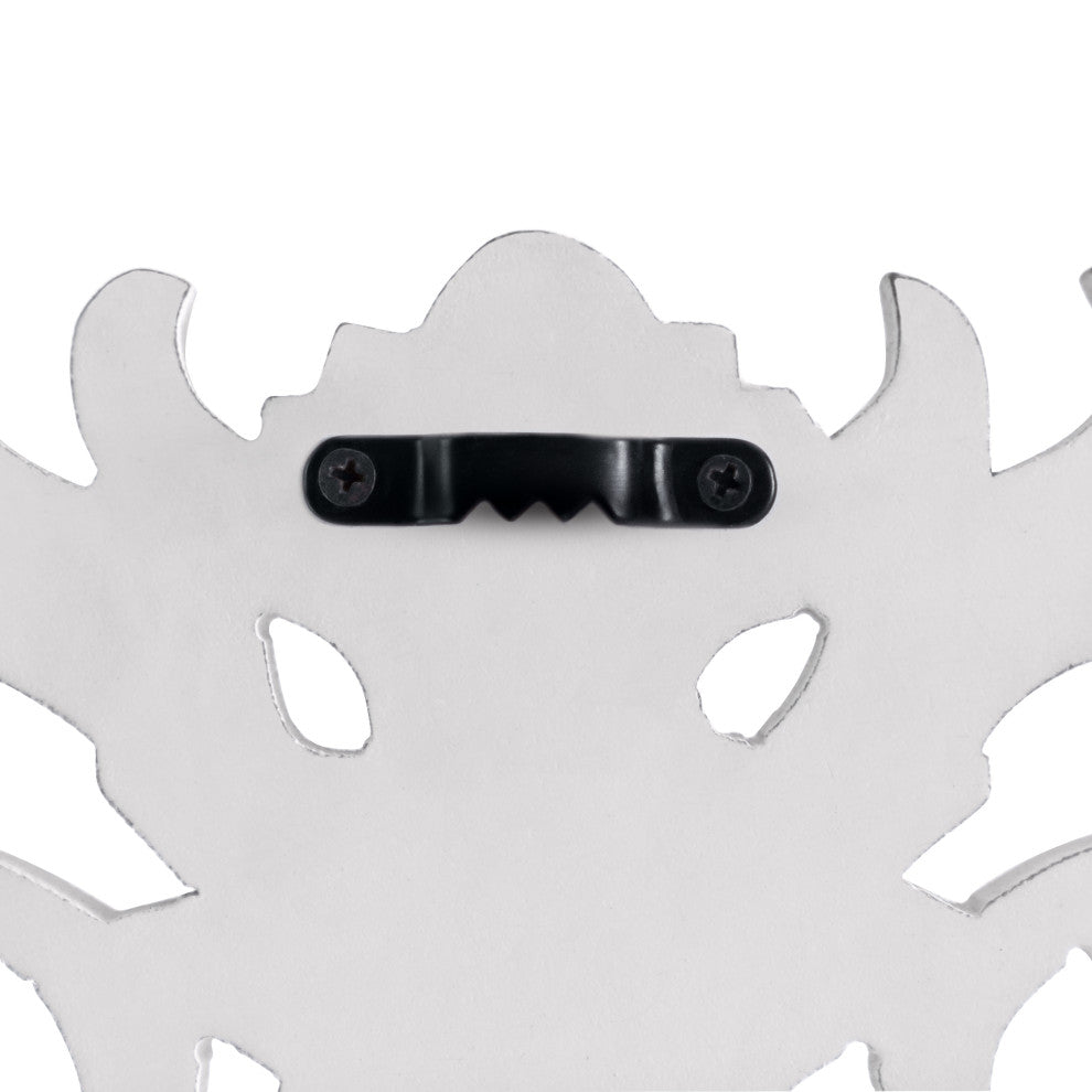Frasso White Wall Medallion, White