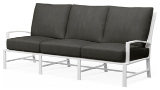 Bristol Modern Design Sunbrella Upholstered Fabric Outdoor Sofa