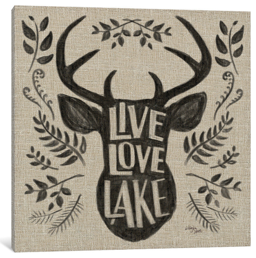 "Lake Lake" by Wellington Studio, 37x37x1.5