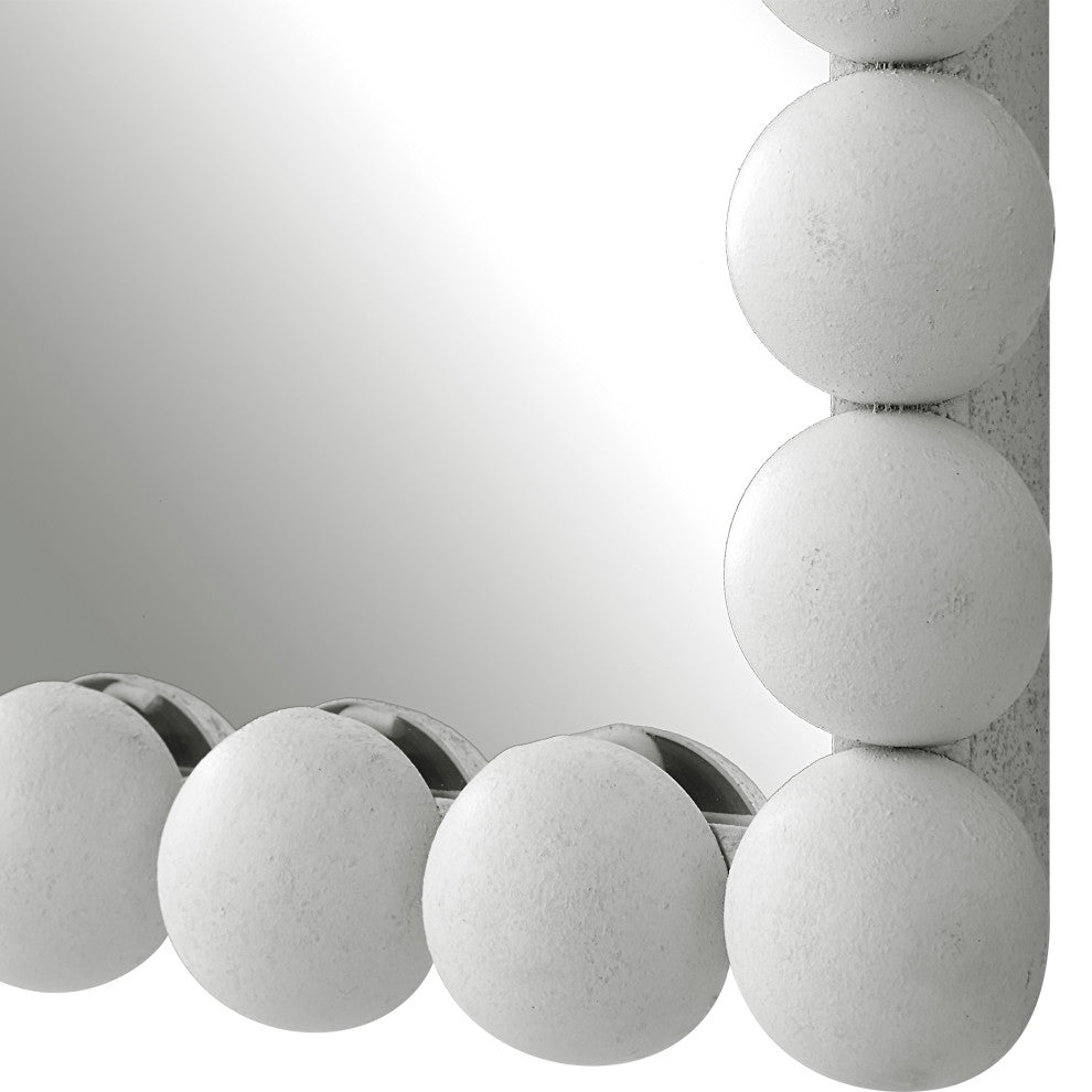 Uttermost 09790 Serna White Vanity Mirror