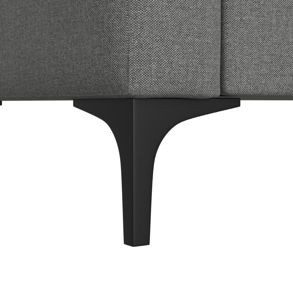 Hillsdale Alamay Upholstered Reversable Sectional Chaise