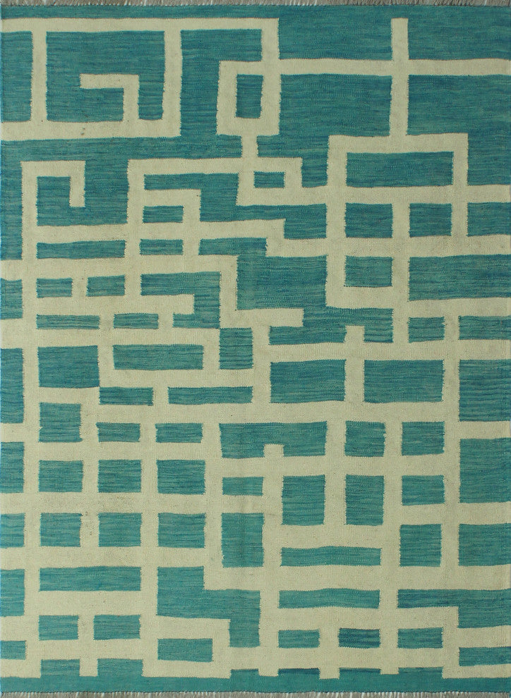 Winchester Kilim Semirami Blue Rug