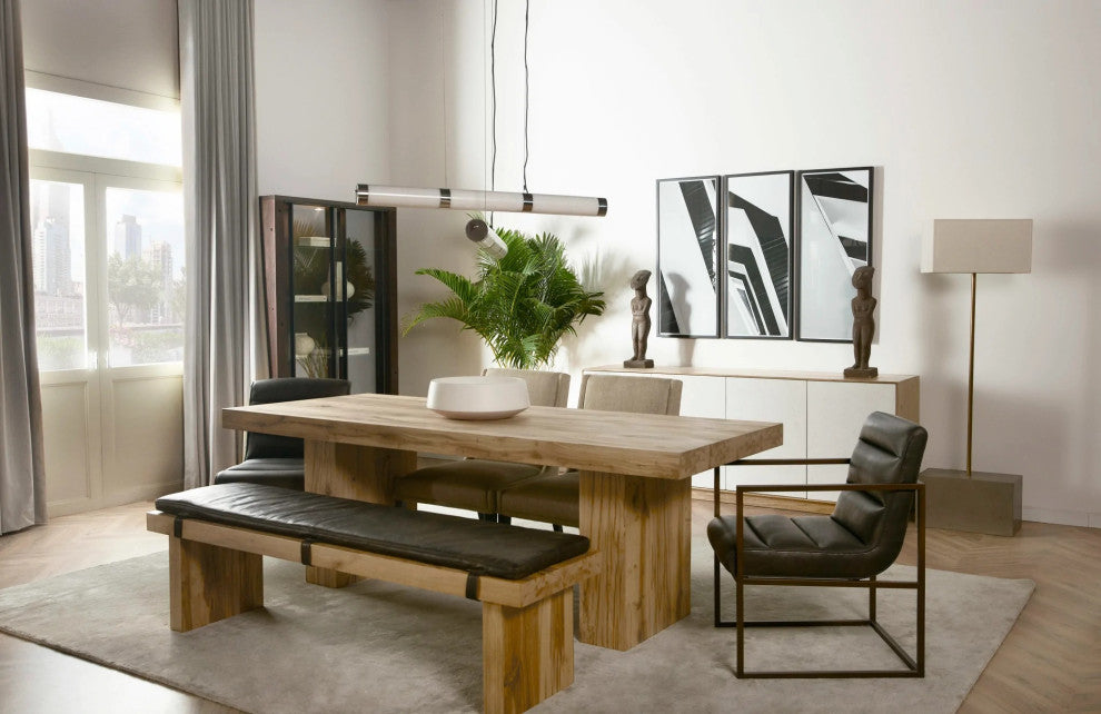 Sonder Living Classic Emelia Dining Table | Natural Oak