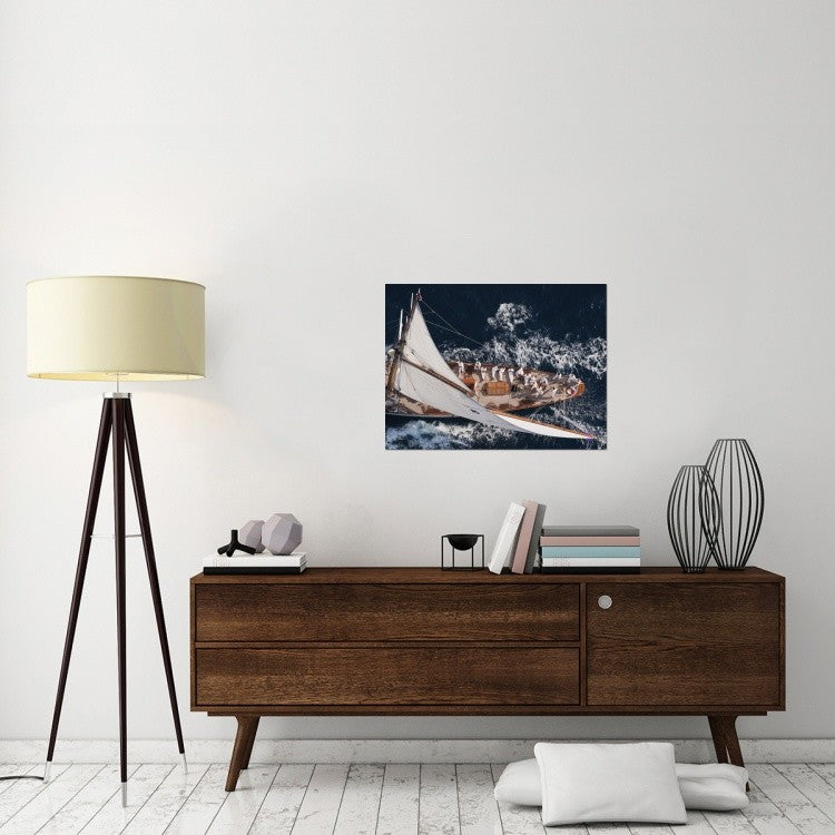 "Above Moonbeam" Stretched Canvas Giclee by Marc Pelissier, 32x24"