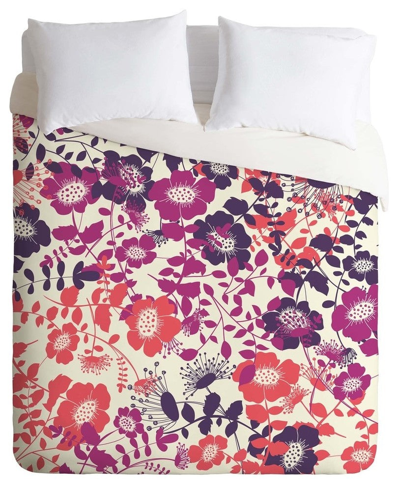 Deny Designs Khristian A Howell Provencal Lavender 2 Duvet Cover - Lightweight