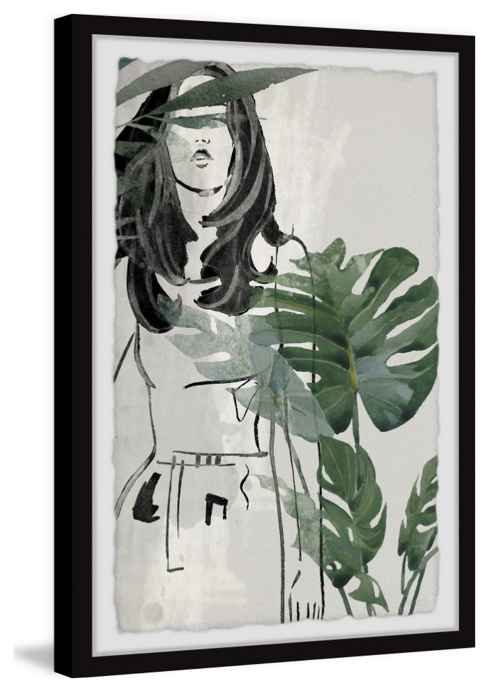 "Effortless Fashion" Framed Painting Print, 24x36