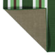 Voavah Green 4' x 6' Rectangle Area Rug