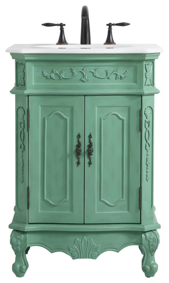 Elegant Lighting VF10124-VW Danville 24" - Vintage Mint