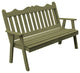 Pine Royal English Garden Bench, Linden Leaf Stain, 6 Foot