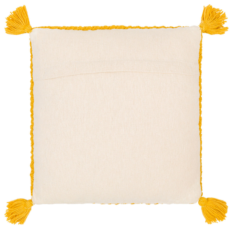 Surya Makrome Mko-021 Pillow Shell With Polyester Insert 22"H X 22"W