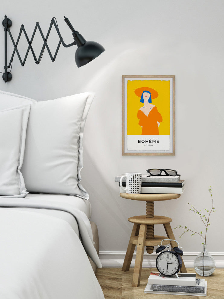 "Boheme Collection" Framed Painting Print, 8x12
